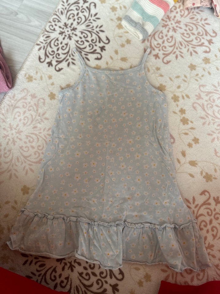 Kız Çocuk Kolsuz Elbise - Görsel 4