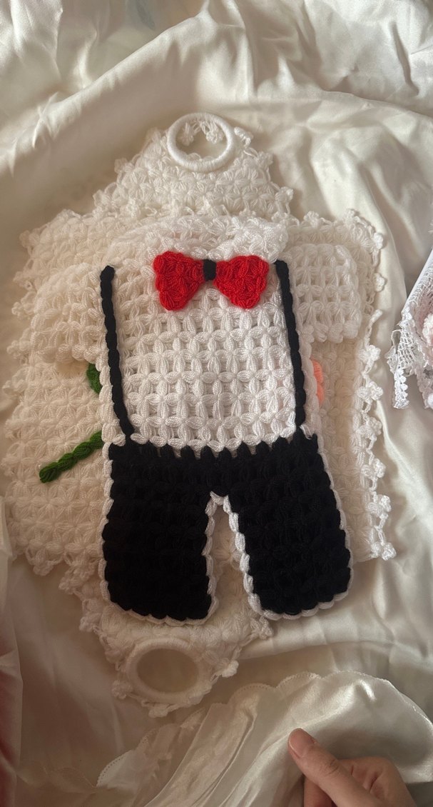 Lif, İlif, Banyo Süngeri, el işi - Görsel 3