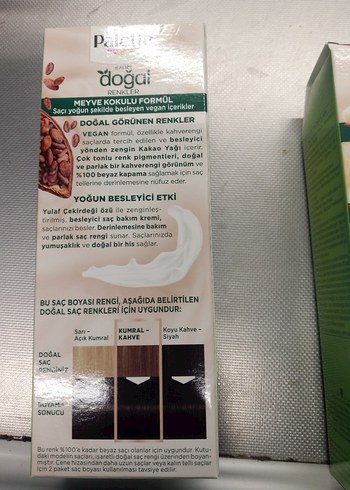 Palette Kalıcı Doğal Siyah Saç Boyası - Görsel 3