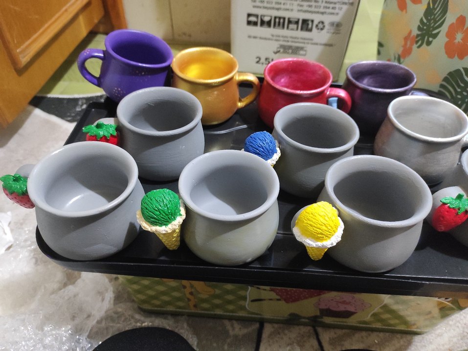 Pastel Pembe fincan kalibi - Görsel 2