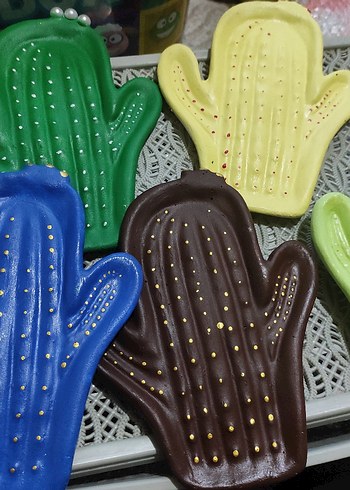 Renkli El Yapımı Ahşap Kaseler - Görsel 5