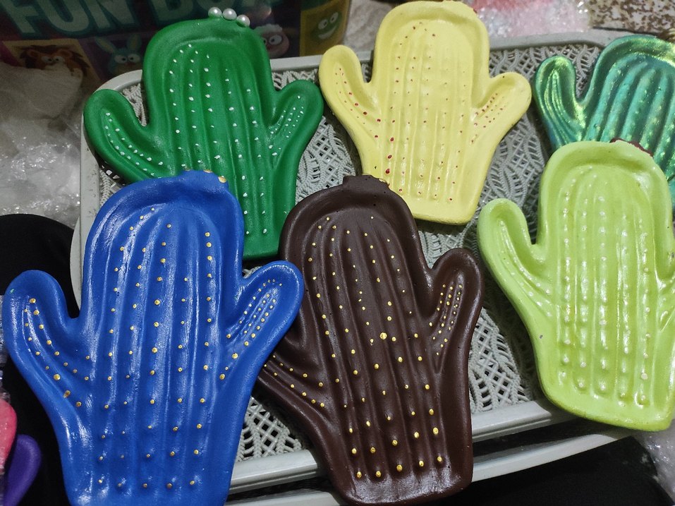 Renkli El Yapımı Ahşap Kaseler - Görsel 5