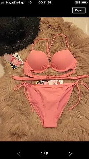 Penti süper push-up bikini takım