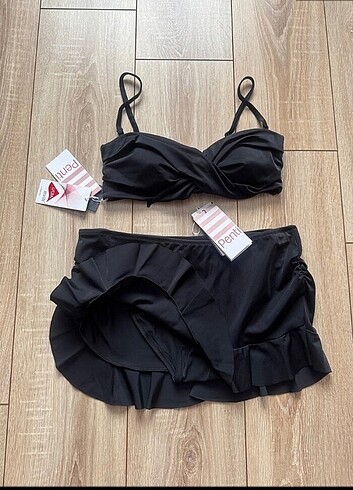 Etekli bikini takım 