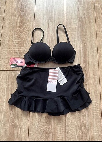 s Beden Etekli bikini takım 
