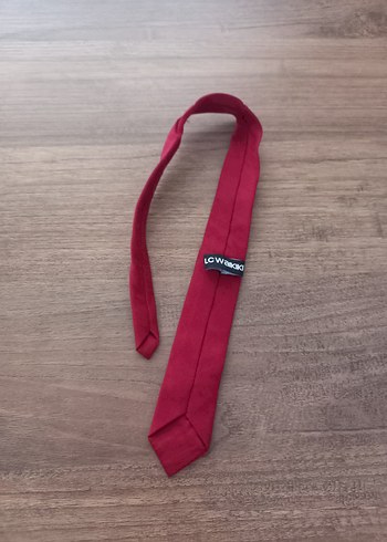 Bordo Minimalist Erkek Çocuk Kravat - Görsel 2