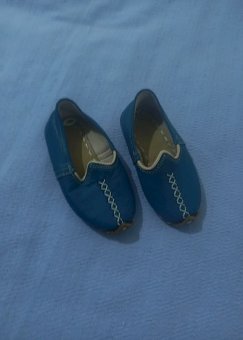 Mavi Erkek Yemeni Ayakkabı - Görsel 5