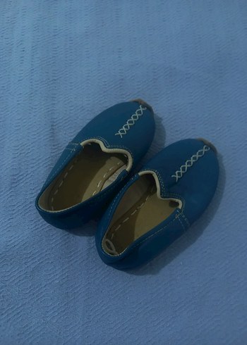 Mavi Erkek Yemeni Ayakkabı - Görsel 3