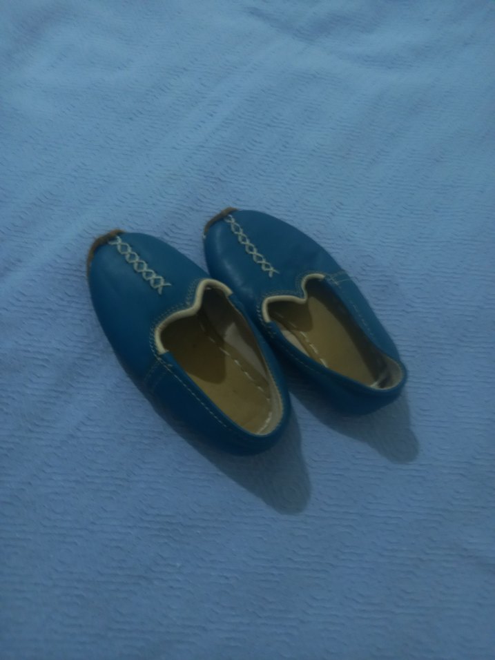 Mavi Erkek Yemeni Ayakkabı - Görsel 2