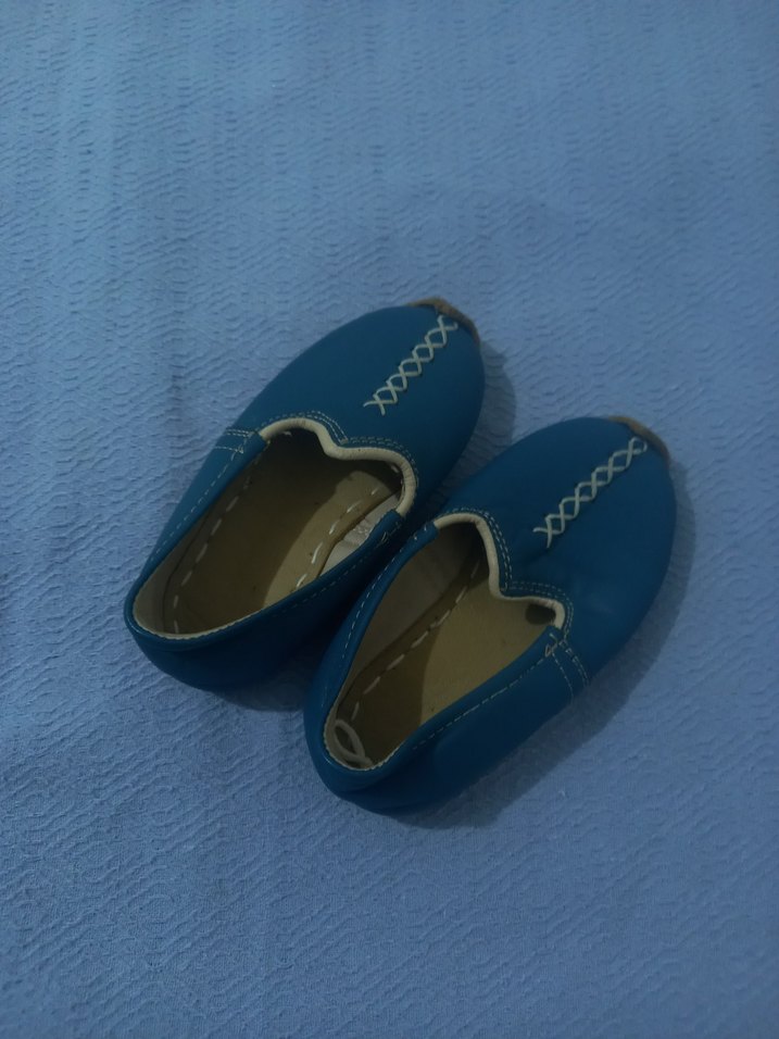 Mavi Erkek Yemeni Ayakkabı - Görsel 3