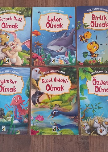 Güçlü Karakter Serisi Çocuk Kitapları Seti
