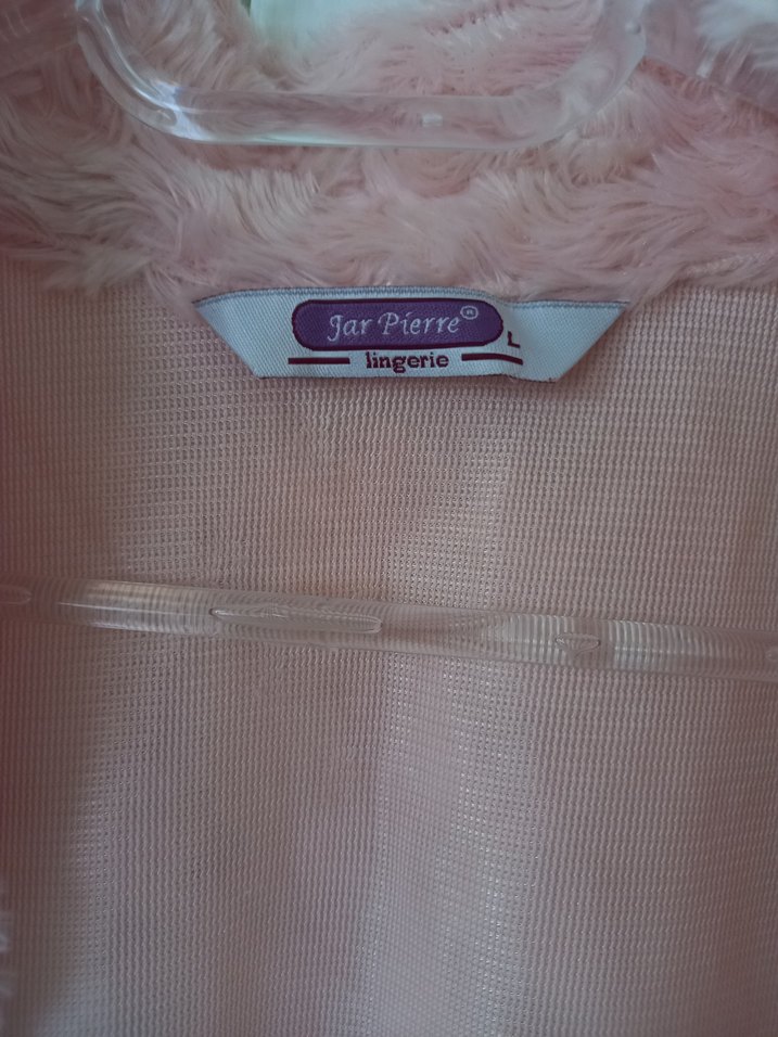 Pembe Peluş Detaylı Kadın Yelek — görsel 3/6