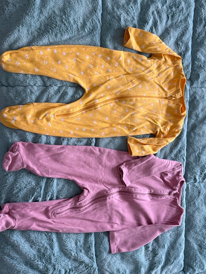 Sarı Fermuarlı Bebek Kız Tulumu - Görsel 3