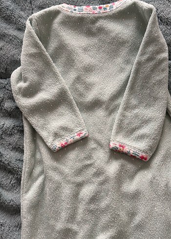 Turkuaz Havlu Kumaş Tulum - Görsel 5