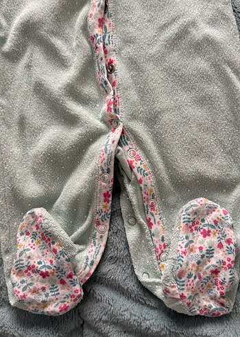 Turkuaz Havlu Kumaş Tulum - Görsel 2