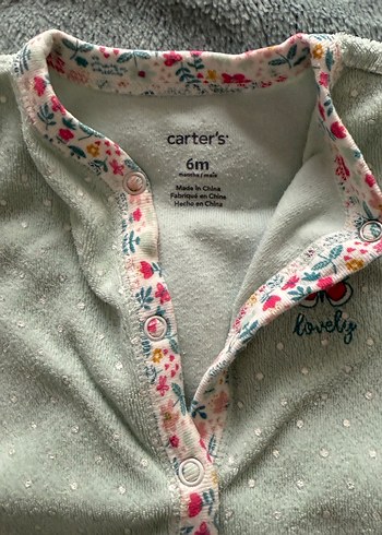 Turkuaz Havlu Kumaş Tulum - Görsel 3