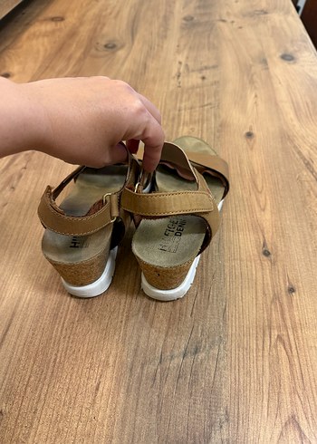 Tommy Hilfiger Dolgu Topuk Sandalet - Görsel 5