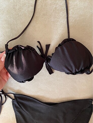 xs Beden Siyah bikini takımı