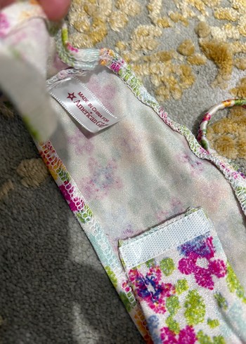 Renkli Mini Bohem Bralet - Görsel 3