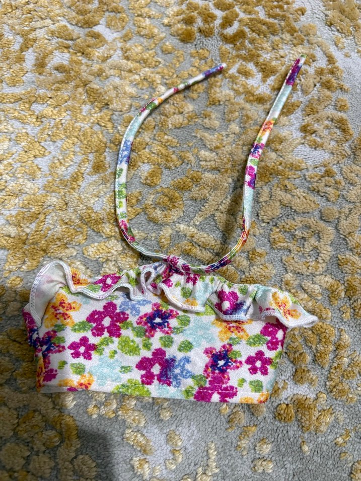 Renkli Mini Bohem Bralet - Görsel 2