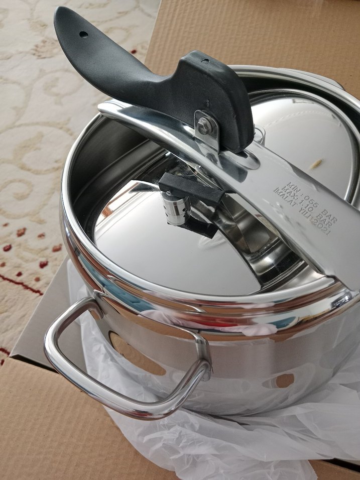 Amboss çelik düdüklü tencere - Görsel 2