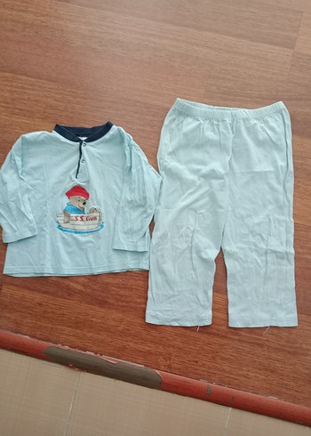 Gri Baskılı Bebek Erkek Takımı - Görsel 6