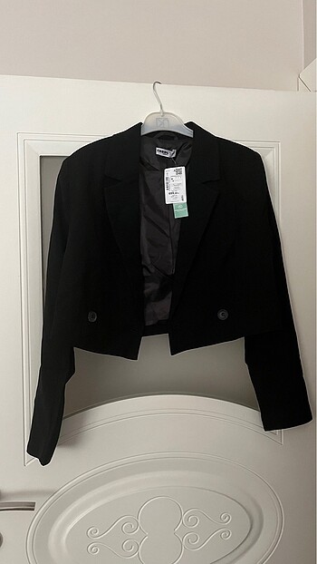 Defacto defacto crop blazer ceket