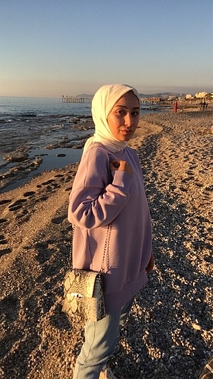 m Beden mor Renk Lila sweatshirt