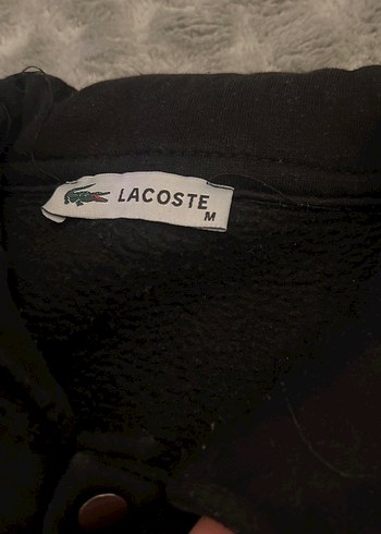 Lacoste Düğmeli Siyah Erkek Polo Tişört