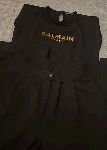 Balmain Siyah Kadın Balmain İkili Takım