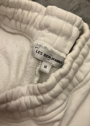 m Beden beyaz Renk Beyaz LES BENJAMINS Kadın Salaş Eşofman