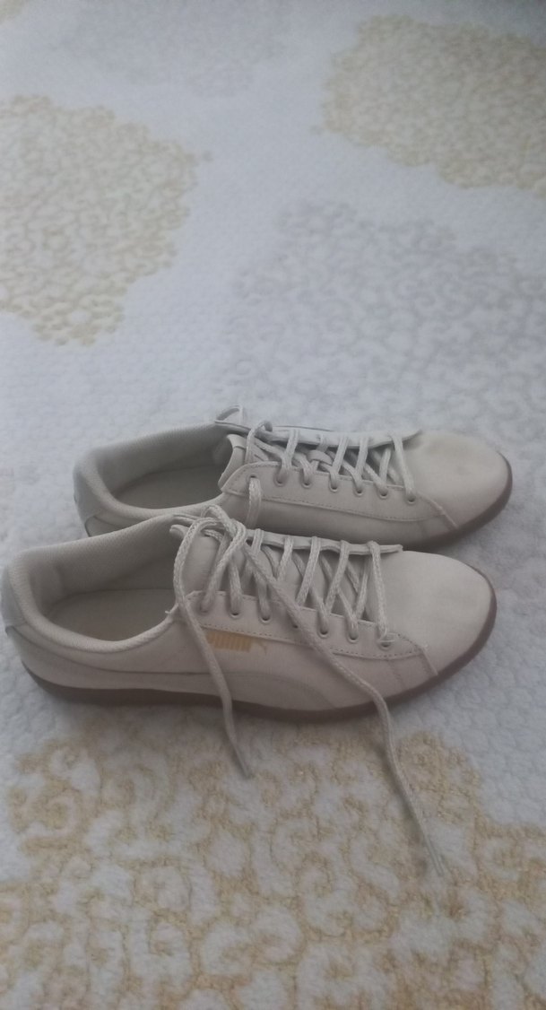 krem Puma unisex Spor Ayakkabı - Görsel 2