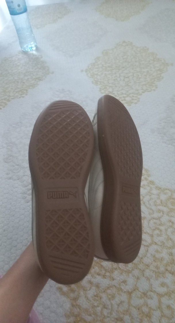 krem Puma unisex Spor Ayakkabı - Görsel 3