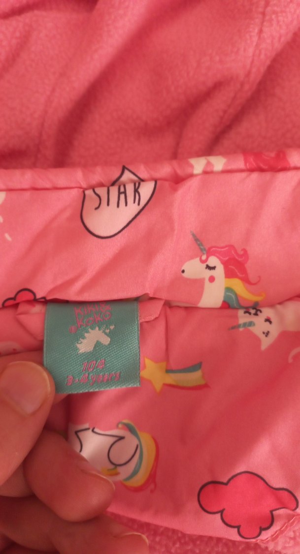 Kapüşonlu Fermuarlı Kız Çocuk Pembe Yelek - Görsel 2