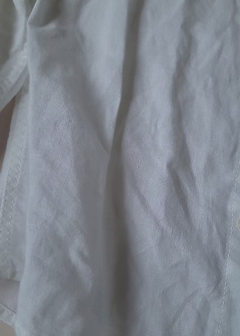 Erkek Çocuk Keten/Pamuk karışımlı Uzun Kollu Gömlek - Görsel 11