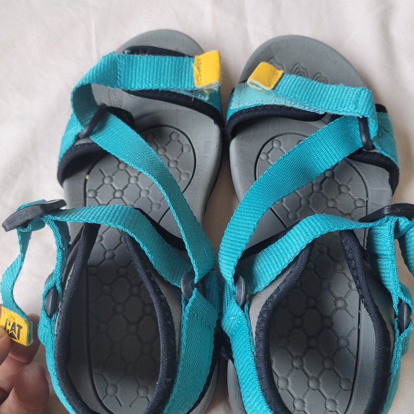 Caterpillar Saks Mavi çocuk Sandalet - Görsel 3