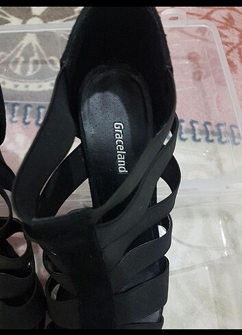 38 Beden siyah Renk Grandland ayakkabı 