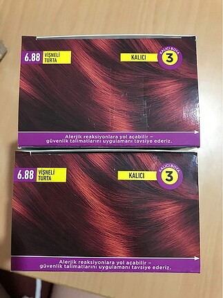 Schwarzkopf 6.88 vişneli turta