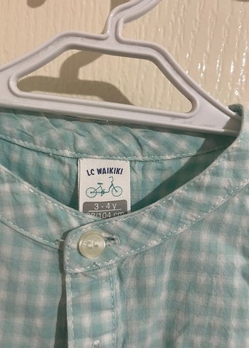 Uzun Kollu Düğmeli Bebek Erkek Takım - Görsel 2