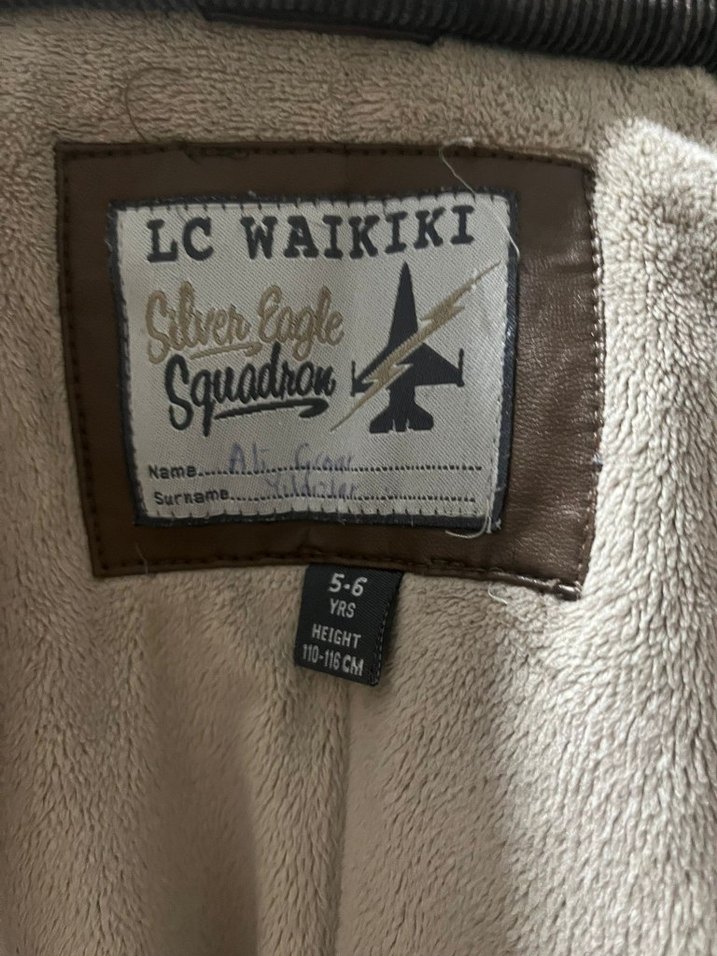 Gri Erkek Çocuk Fermuarlı Streetwear Mont - Görsel 4