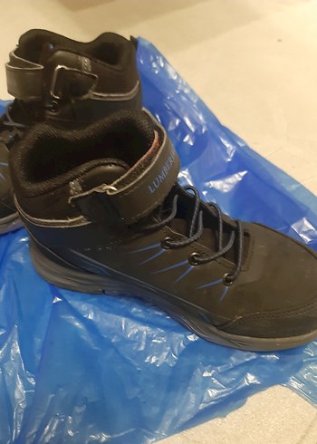 Siyah Erkek Çocuk Spor Botları - Görsel 2