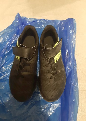 Siyah Erkek Çocuk Spor Ayakkabı Velcro - Görsel 2