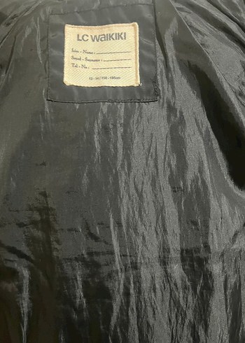 Kürklü Siyah uzun kız cocuk mont - Görsel 5