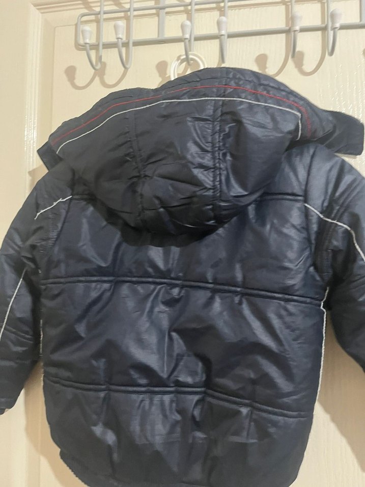 Erkek Çocuk Lacivert Fermuarlı Mont - Görsel 2