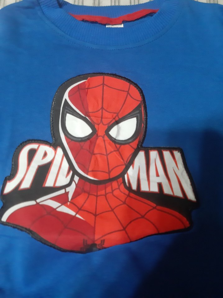 Çocuklar için Örümcek Adam Baskılı takım - Görsel 2