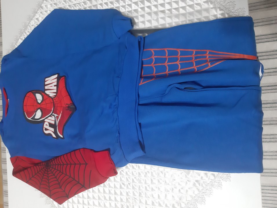 Çocuklar için Örümcek Adam Baskılı takım - Görsel 5