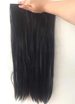 70 cm yarımay çıtçıt saç