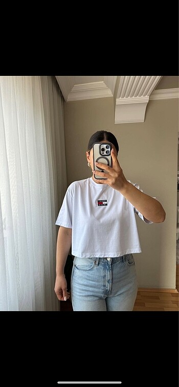 Tommy Hilfiger Tommy crop tişört