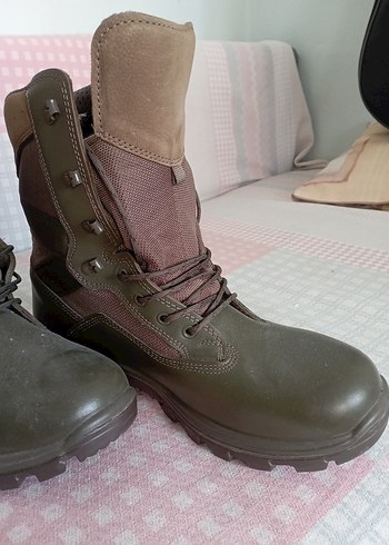 Kahverengi Kamuflaj Desenli Erkek Bot - Görsel 2