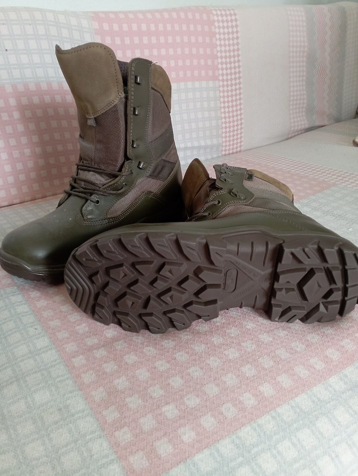 Kahverengi Kamuflaj Desenli Erkek Bot - Görsel 5